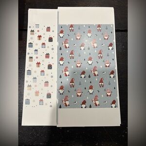 Reversible card stock. New.